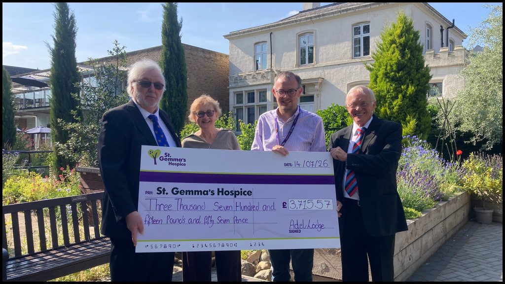 Fundraiser for St Gemma’s Hospice. Adel Lodge, Leeds